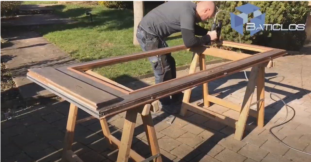 renovation menuiserie porte ancienne